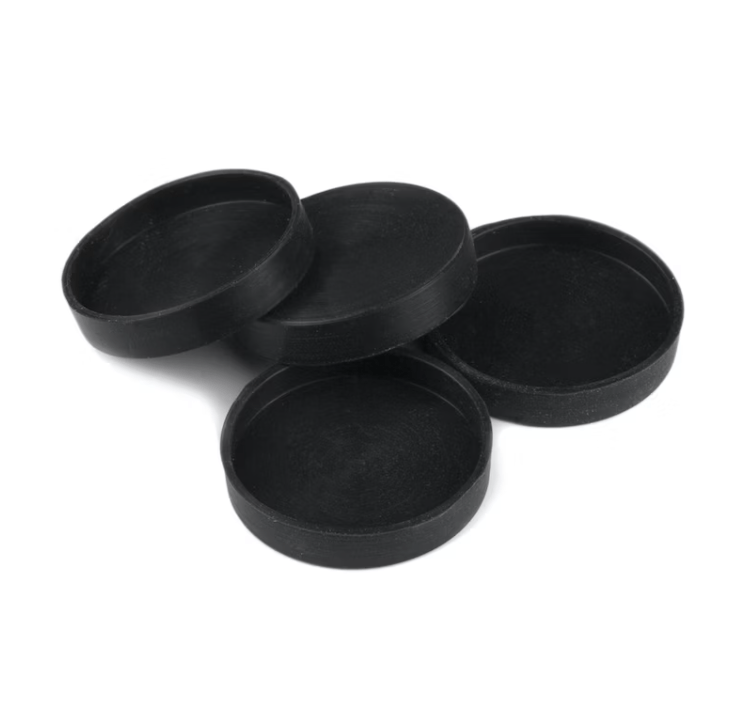Aimants de 25 mm avec capuchons en caoutchouc, lot de 3
