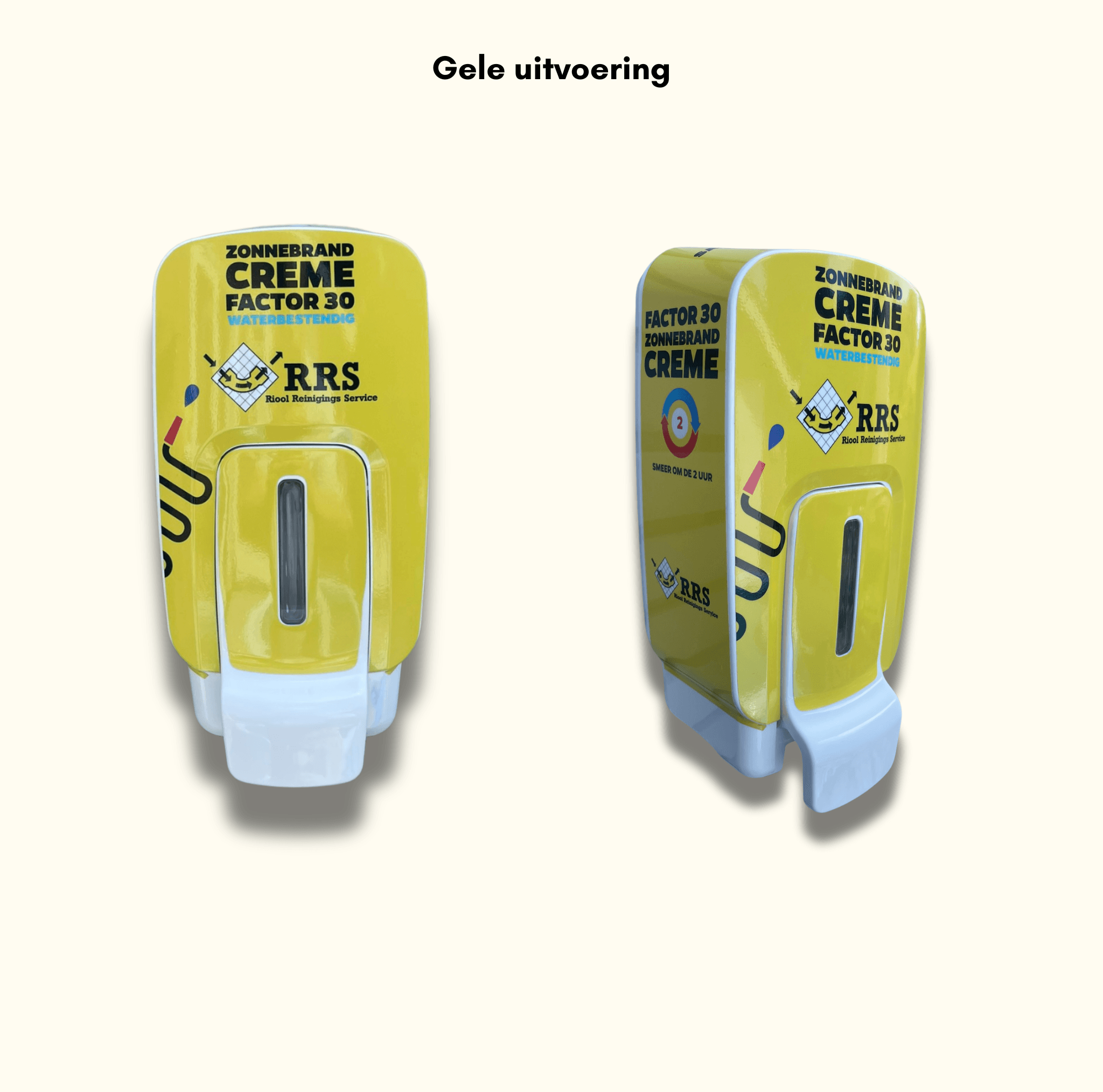 Distributeur de crème solaire avec logo personnalisé SPF 30