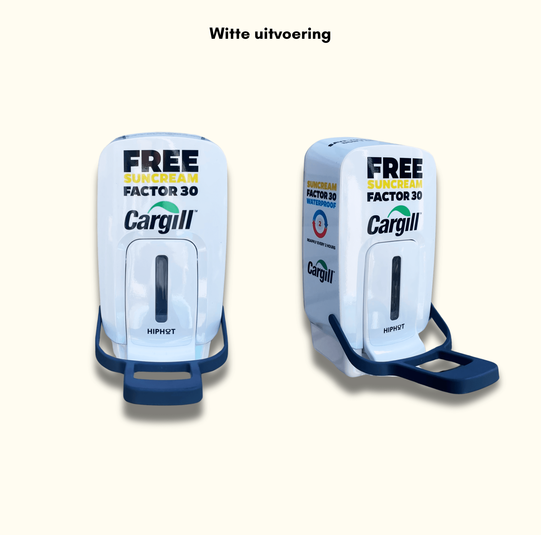 Distributeur de crème solaire avec logo personnalisé SPF 30