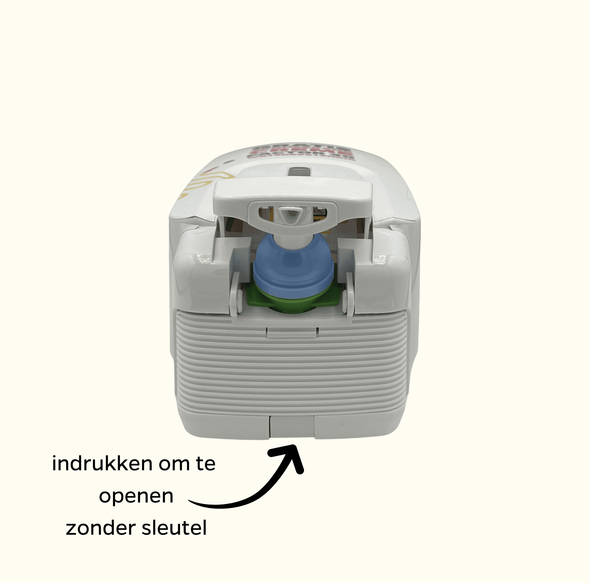Distributeur de crème solaire jaune cool hollandais + 1 litre de crème solaire facteur 30