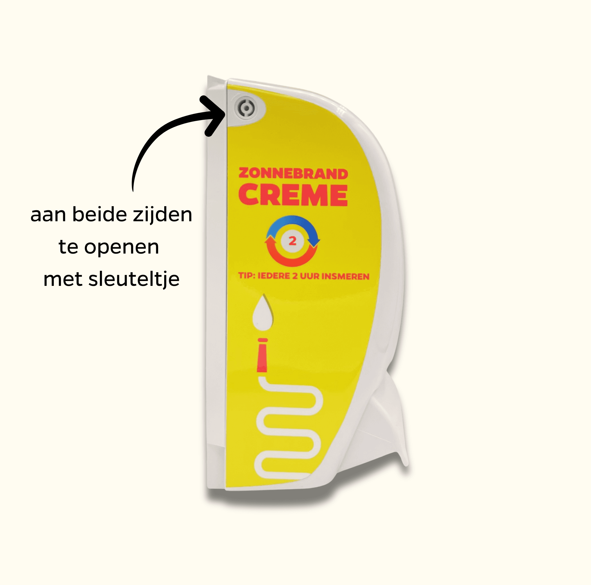 Distributeur de crème solaire pour enfants SPF 50