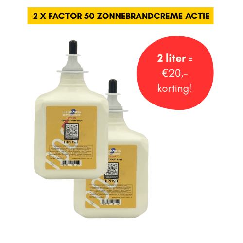 Coffret de crème solaire SPF 50 2 L haute protection hydratante