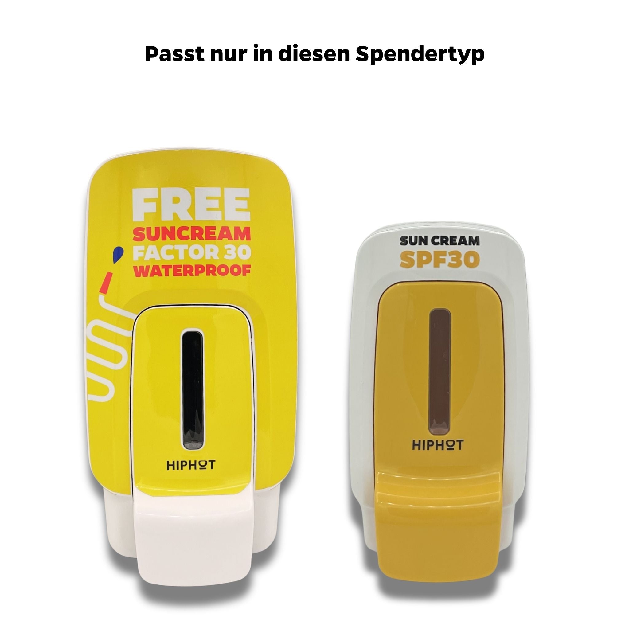 Sonnencreme-Nachfüllung 500 ml SPF 30 wasserfest für Spender