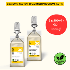 Pack économique de 2 crèmes solaires minérales SPF 30 de 500 ml
